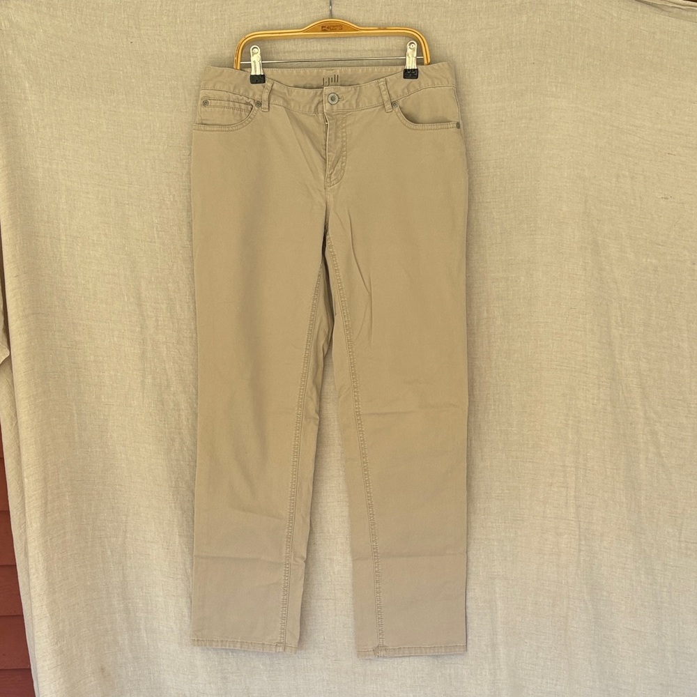 J. Jill Beige Relaxed Fit Pants